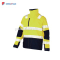 Hallo Vis Orange Motorrad Jacke Refletive Pilot wasserdichte warme Sicherheit Sicherheit Jacke Arbeitskleidung